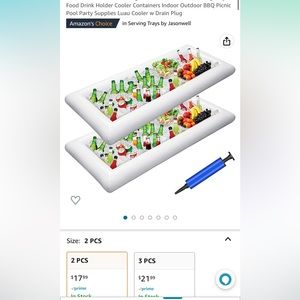 Jasonwell inflatable, serving bars